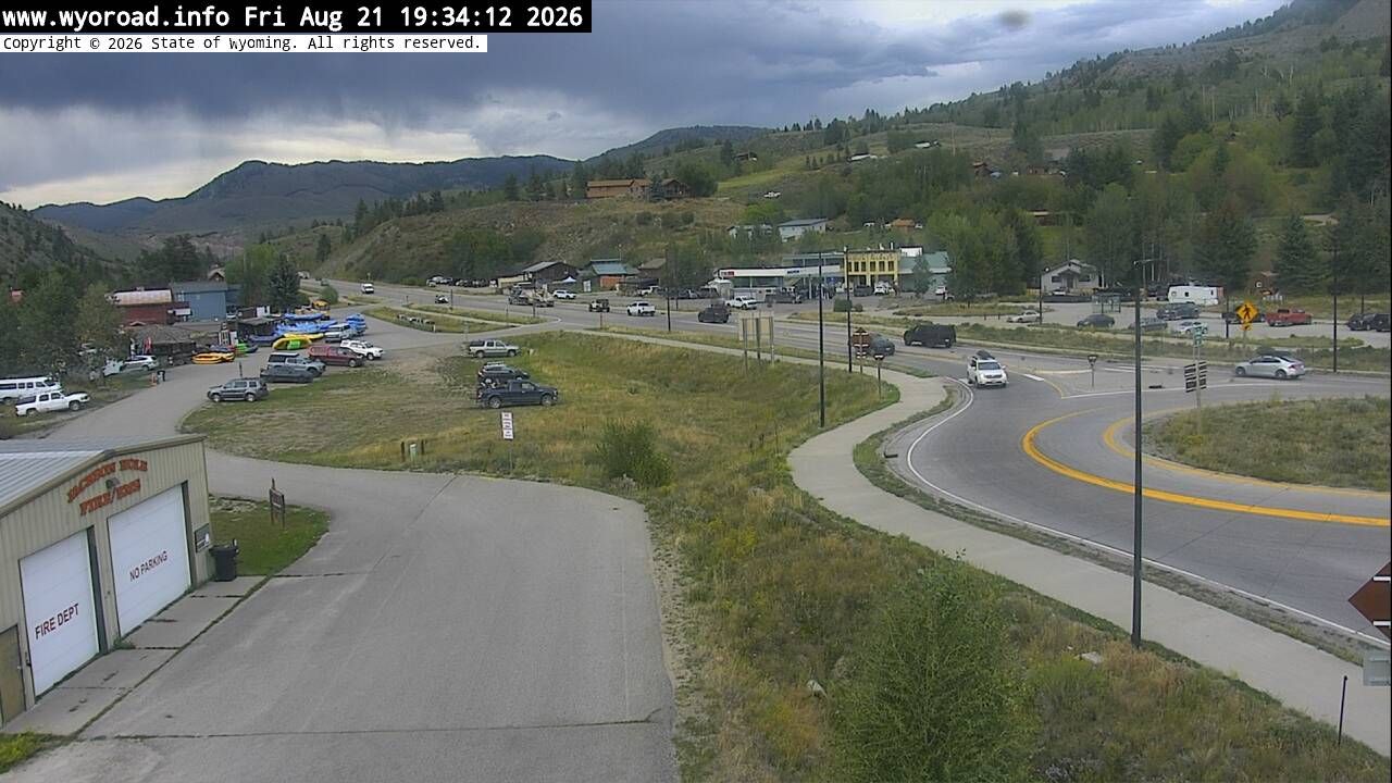 Traffic Cam Sublette › North: Sand Draw - NORTH