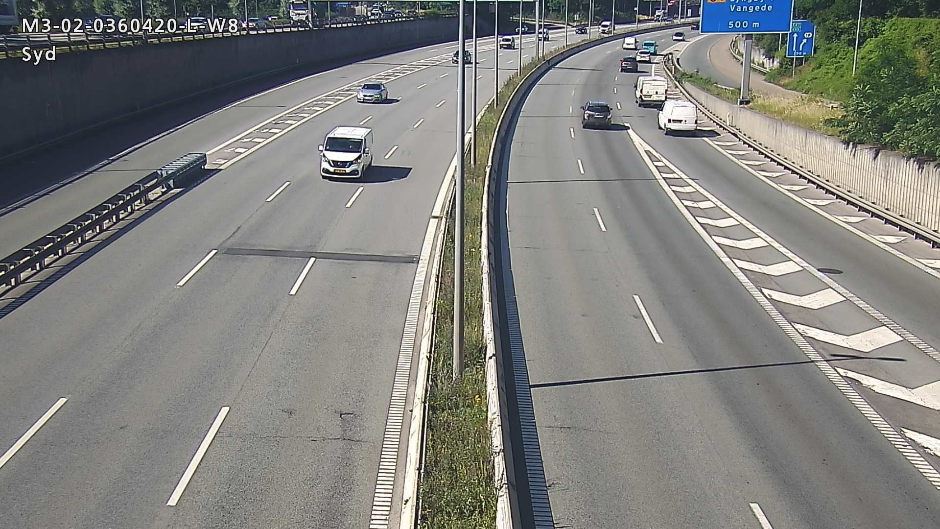 Traffic Cam Vangede: E47 Lyngby