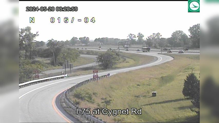 Traffic Cam Cygnet: I-75 at - Rd