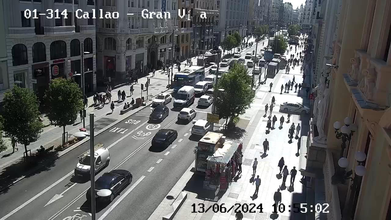 Traffic Cam Sol: CALLAO - GRAN VIA