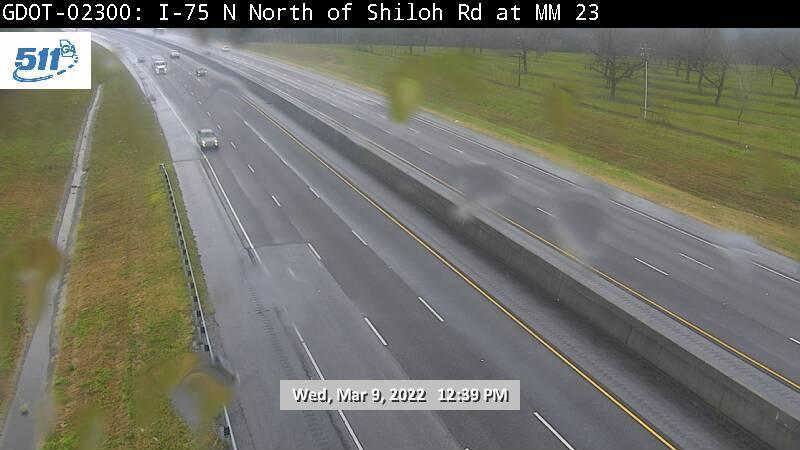 Traffic Cam Mineola: GDOT-CAM GA-7 N / I-75 @ NB Lowndes Co W/S