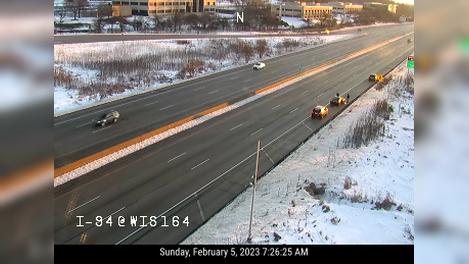 Traffic Cam Triangle North: I-94 at WIS 164