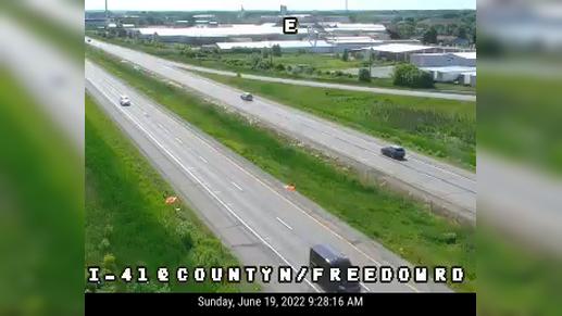 Traffic Cam Little Chute: I-41 @ County N/Freedom Rd