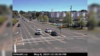 Courtenay > East: Hwy 19A at Ryan Road in - looking eastbound - Day time