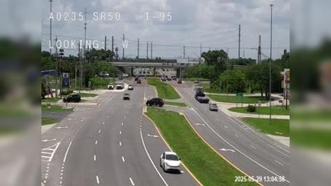 Traffic Cam Titusville: SR-50 at I-95
