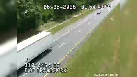 Traffic Cam Holt: I10-MM 046.5EB-E of Trawick Ck