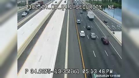 Traffic Cam College Park: I-4 @ MM 84.1-SECURITY WB
