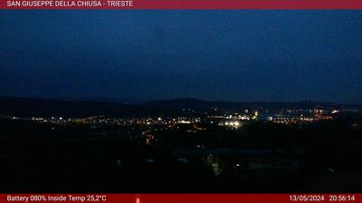 immagine della webcam nei dintorni di Villa Opicina: webcam Basovizza