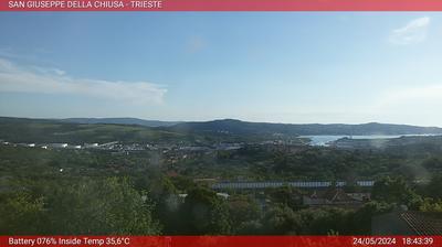 immagine della webcam nei dintorni di Trieste: webcam Basovizza