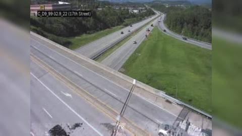 Traffic Cam Logan Township: I-99 @ EXIT 33 (17TH ST)