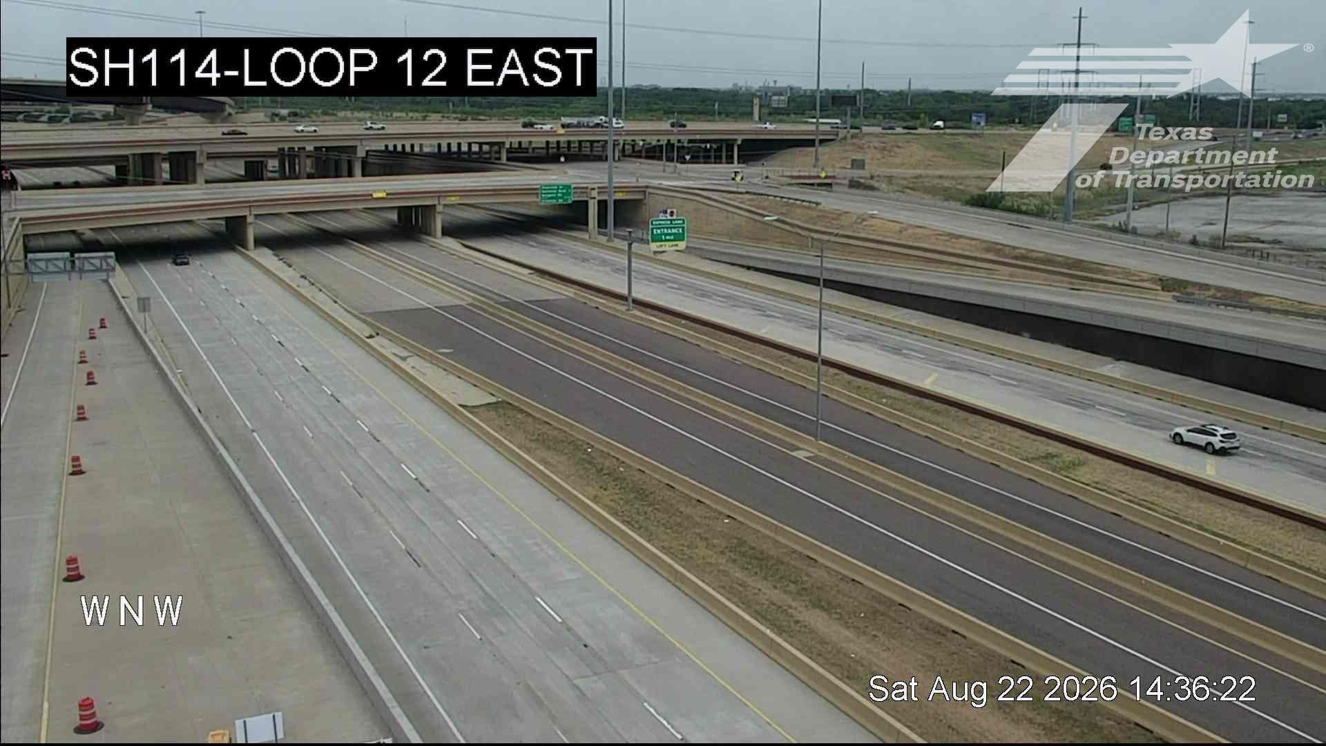 Traffic Cam Irving › East: SH 114 @ Loop 12 East