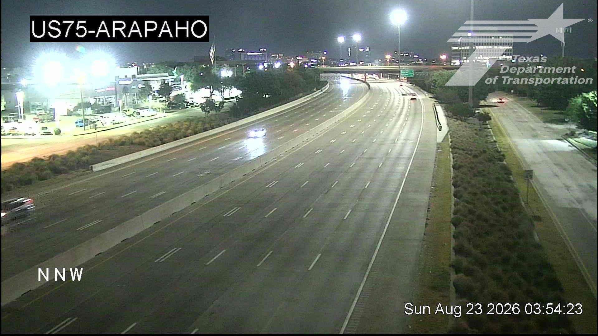Traffic Cam Richardson › North: US75 @ Arapaho