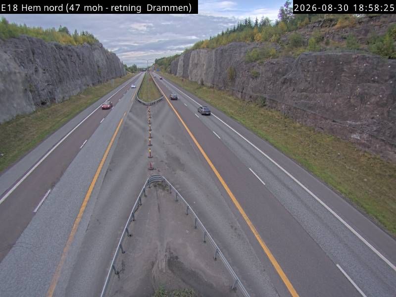 Traffic Cam Hem: E18 - nord