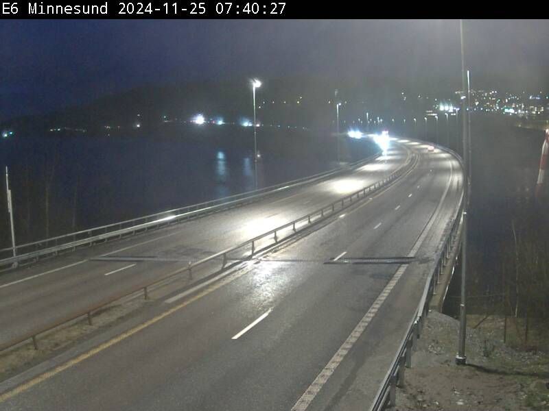 Traffic Cam Minnesund: E6 - Stange