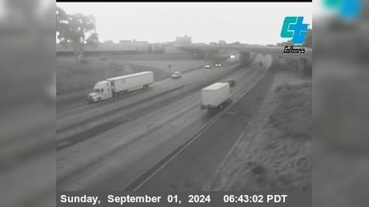 Traffic Cam Modesto › South: SB SR-99 Kansas Ave