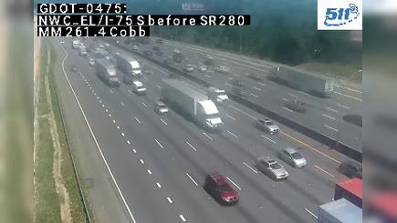 Traffic Cam Marietta: 104317--2