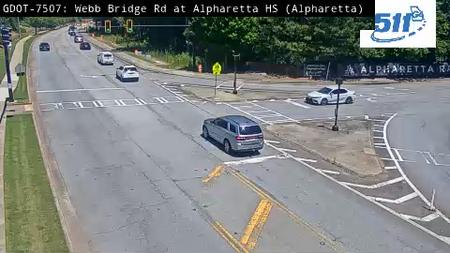 Traffic Cam Alpharetta: 105873--2