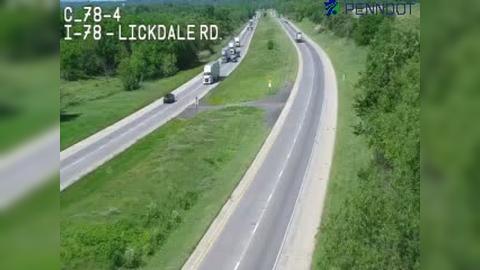 Traffic Cam Swatara Township: I-78 @ MM 3.9 (LICKDALE RD)