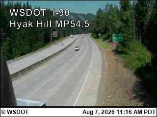 Snoqualmie Pass during daytime