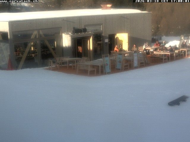 Surlej: Silvaplana, Eventbar Hossa