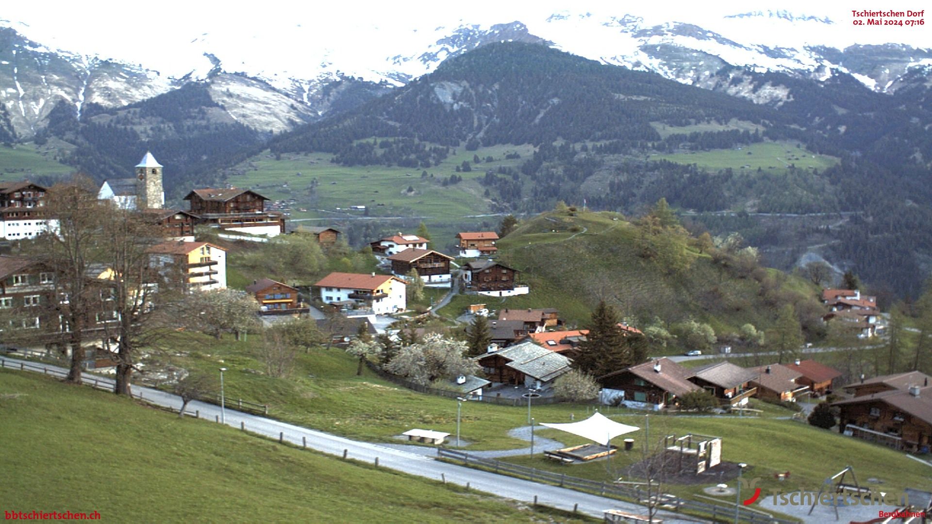 Tschiertschen: Dorf