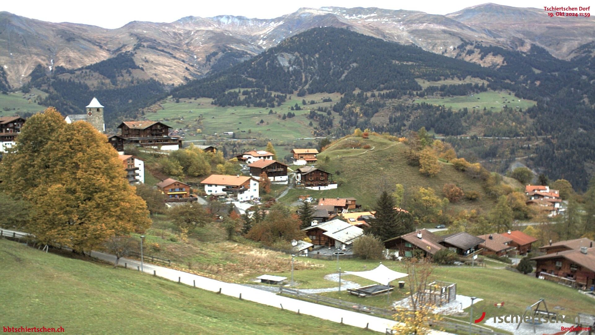 Tschiertschen: Dorf