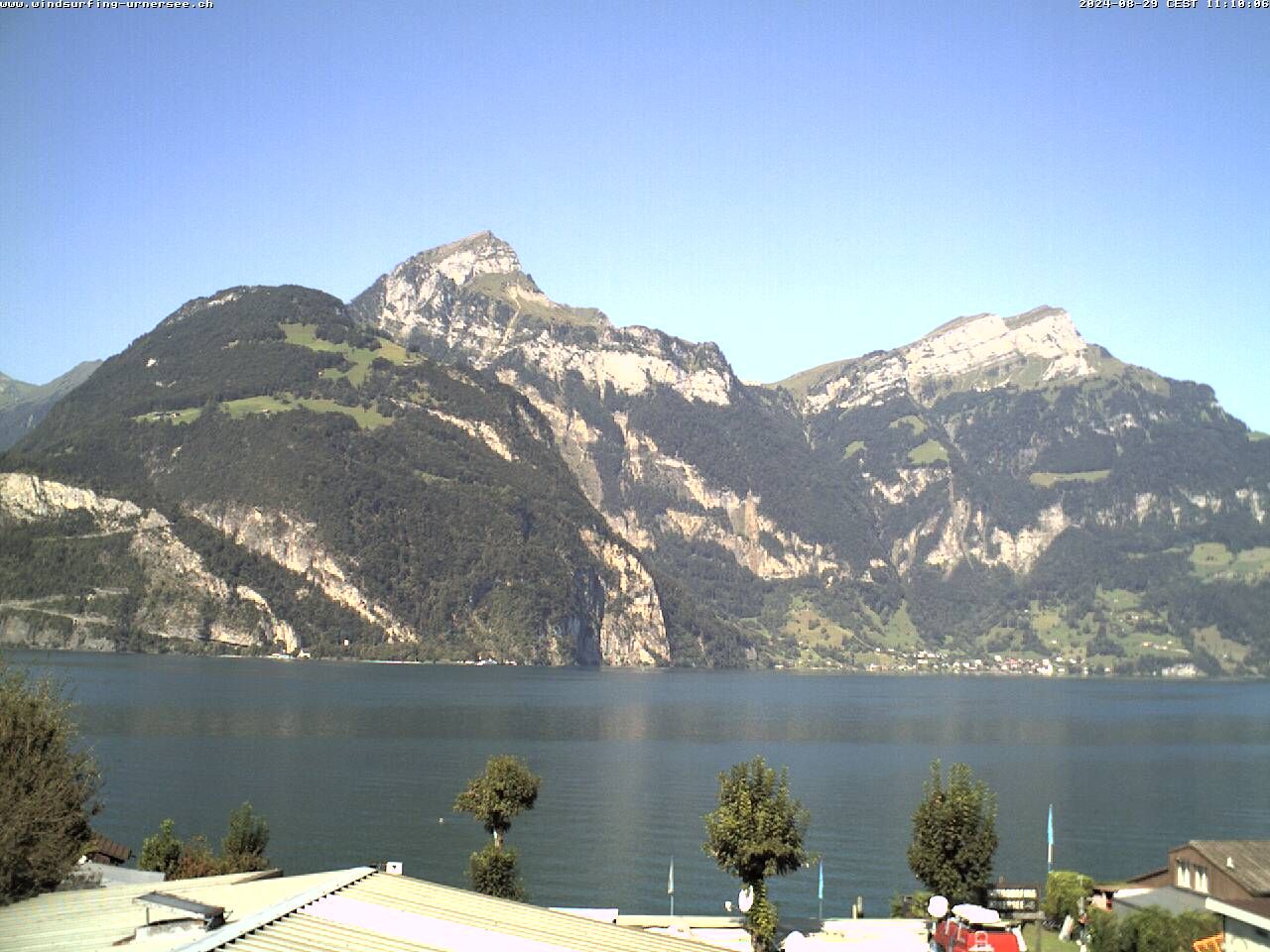 Flüelen: Windsurfing Center am Urnersee