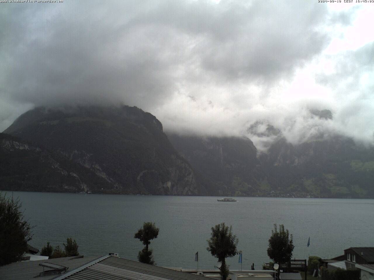 Flüelen: Windsurfing Center am Urnersee