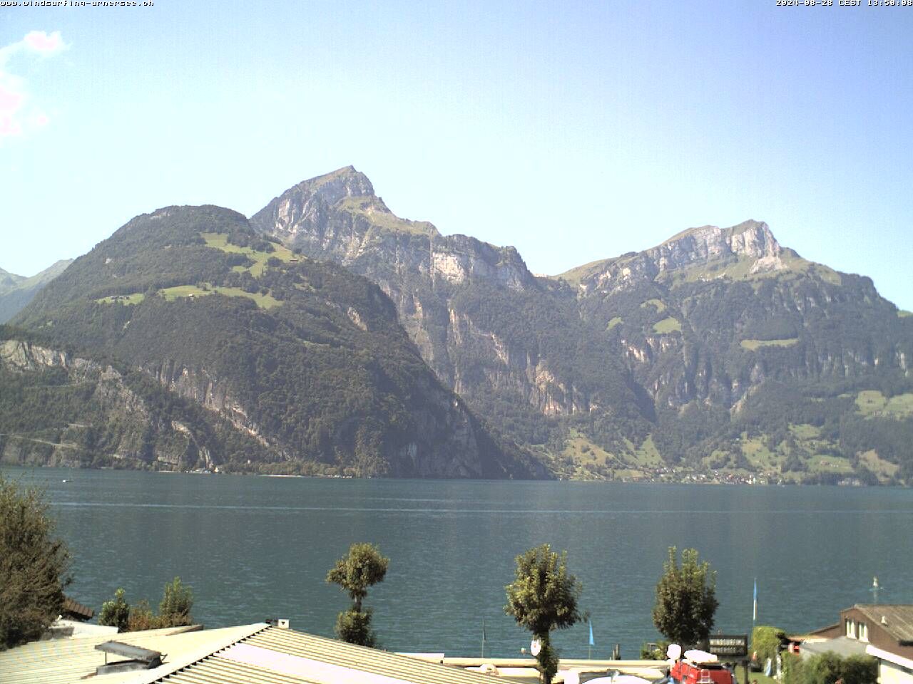 Flüelen: Windsurfing Center am Urnersee