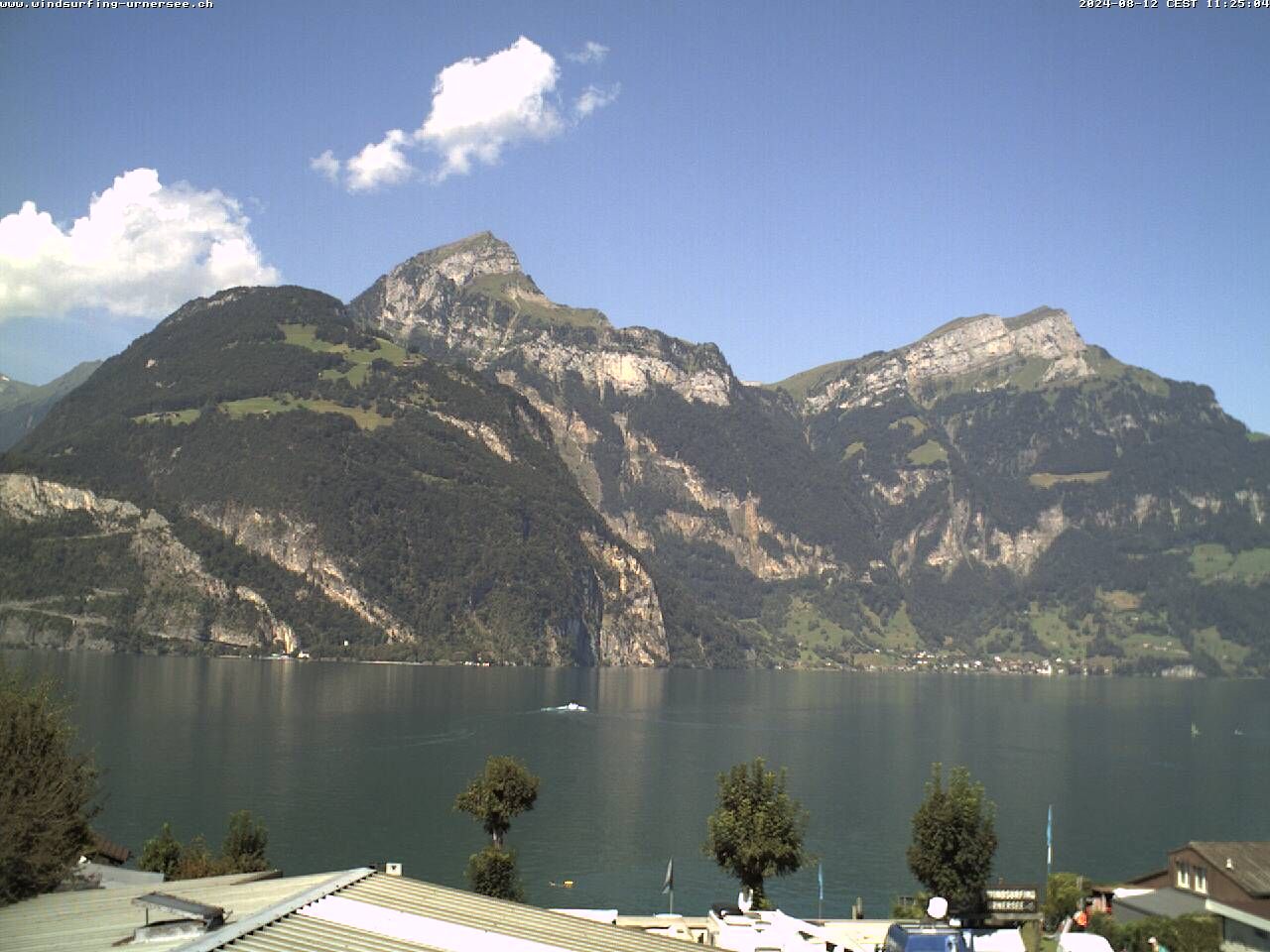 Flüelen: Windsurfing Center am Urnersee