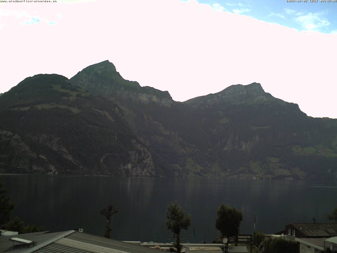 Flüelen: Windsurfing Center am Urnersee
