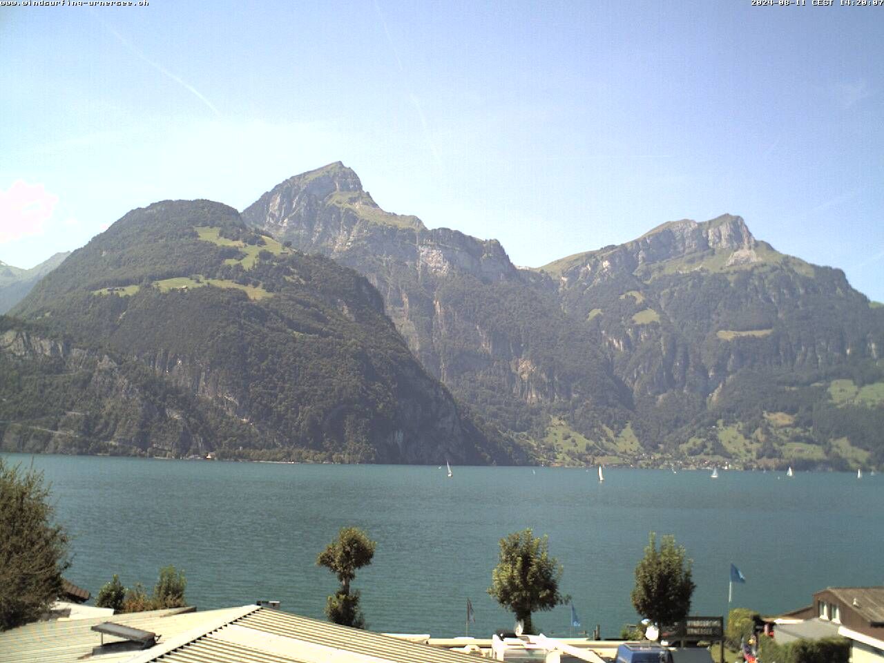 Flüelen: Windsurfing Center am Urnersee