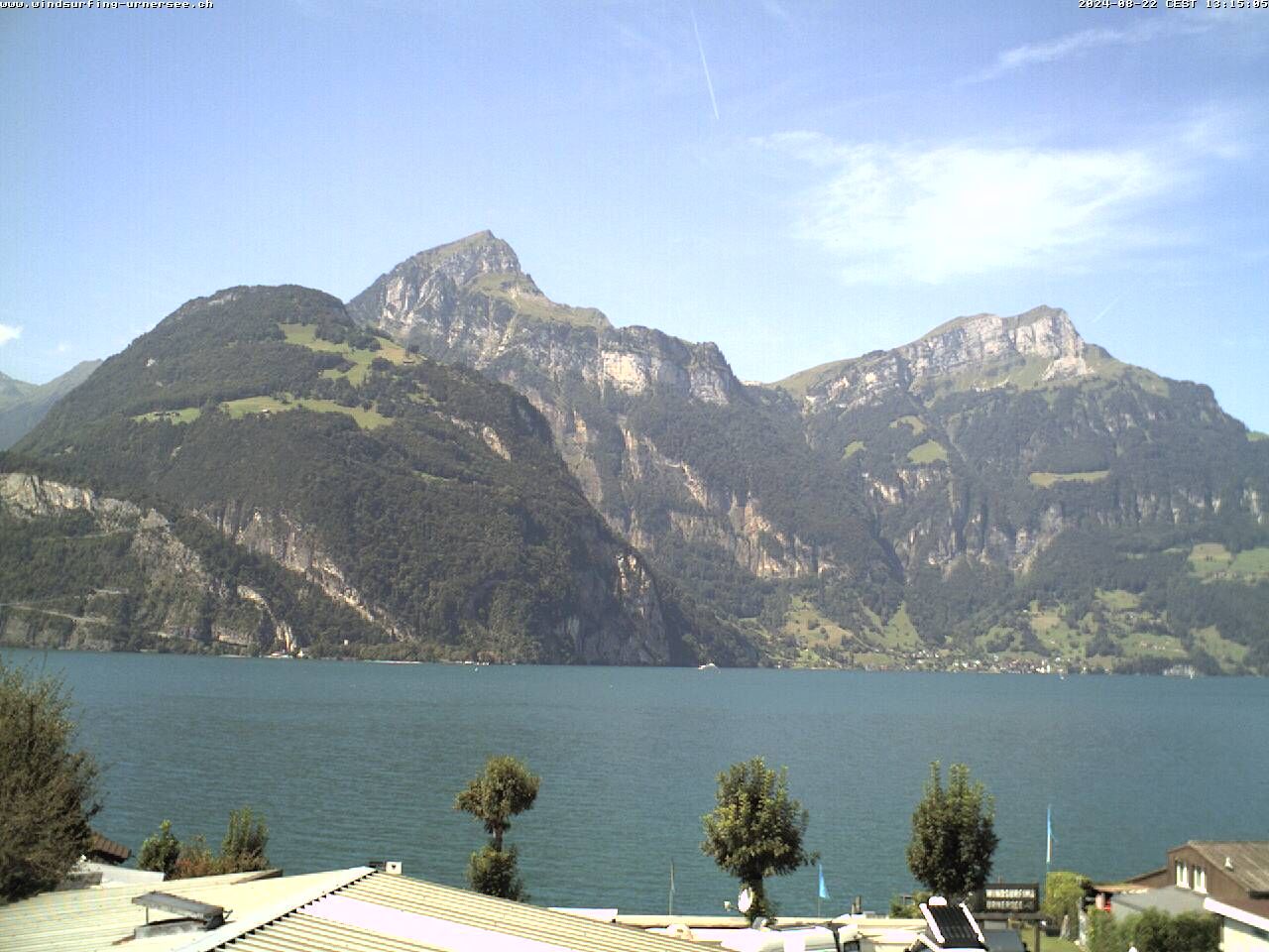 Flüelen: Windsurfing Center am Urnersee