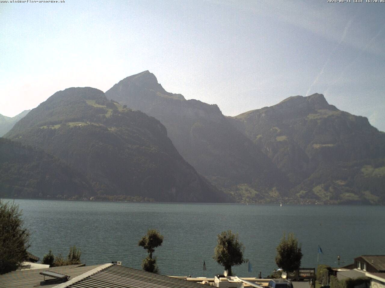 Flüelen: Windsurfing Center am Urnersee