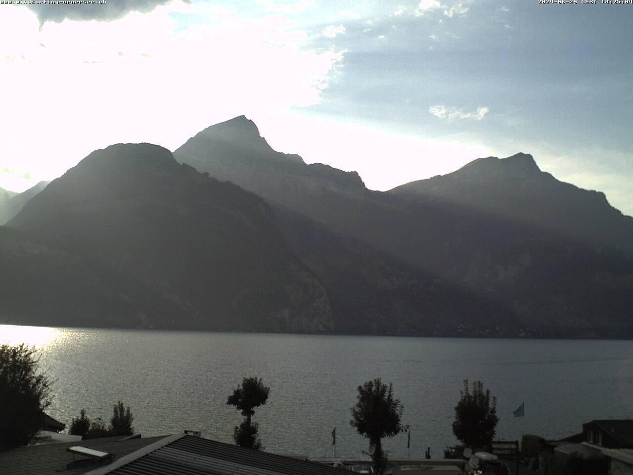 Flüelen: Windsurfing Center am Urnersee