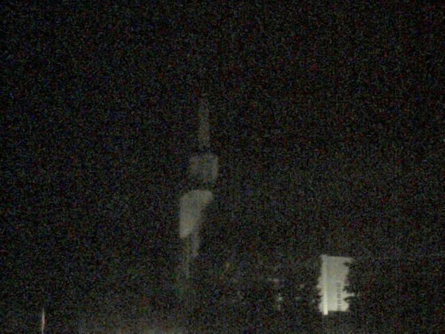 Zollikofen: Mormon Temple - view out of the Computer-Helpcenter Shop-Windows