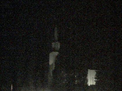 Zollikofen: Mormon Temple - view out of the Computer-Helpcenter Shop-Windows