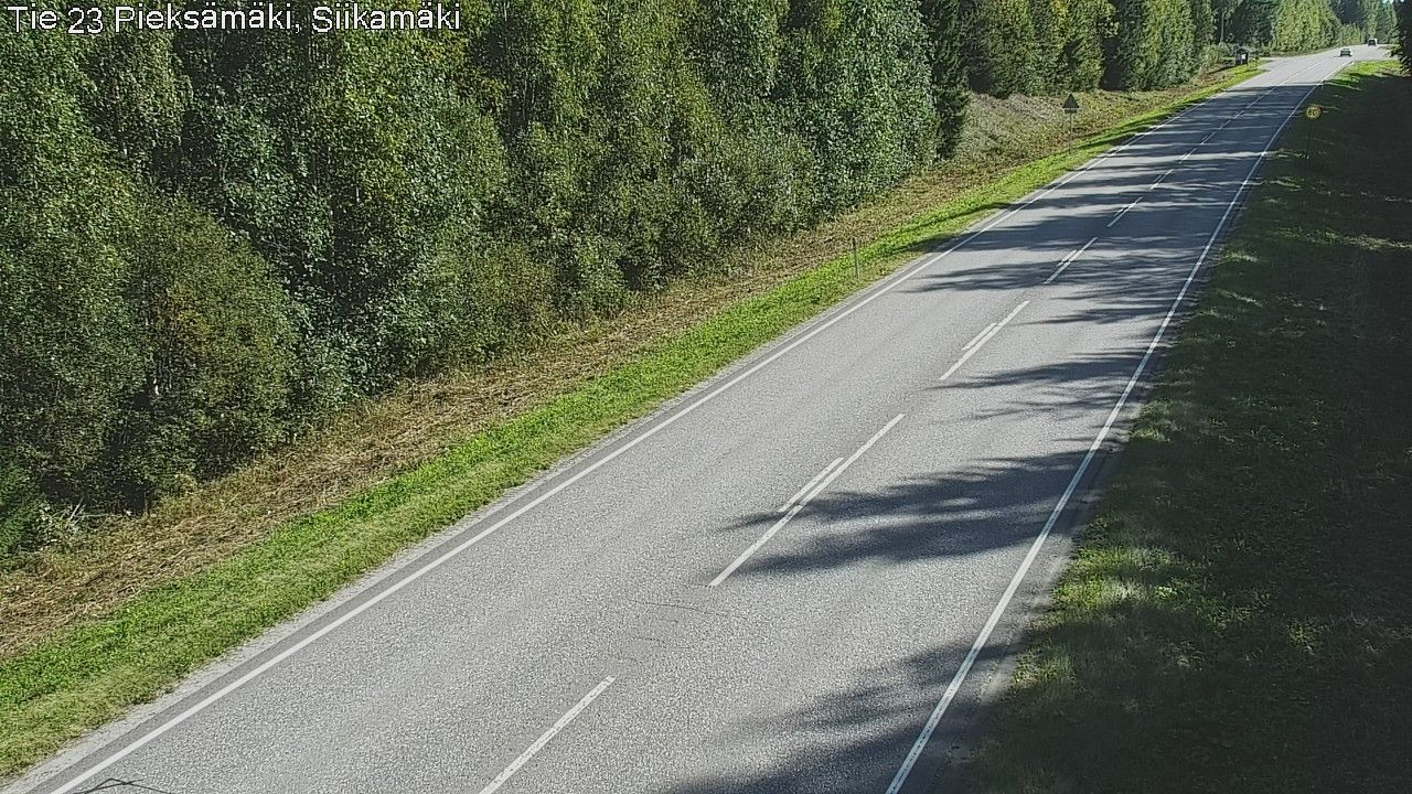 Traffic Cam Pieksamaki: Tie - Siikamäki - Varkauteen