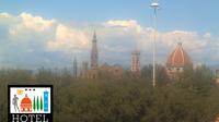 Letzte Tageslichtansicht von Florence: Hotel David webcam