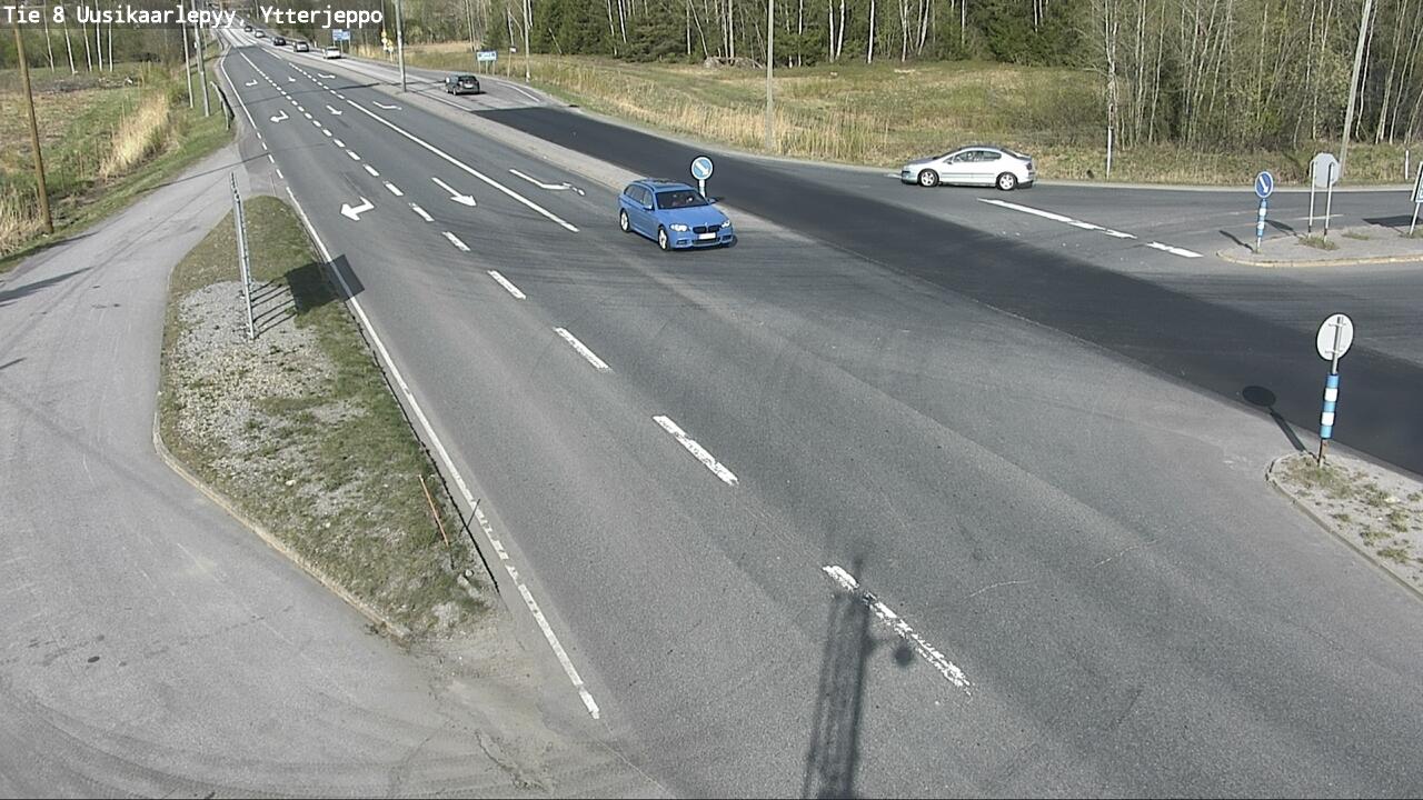 Traffic Cam Nykarleby: Tie - Ytterjeppo - Ouluun