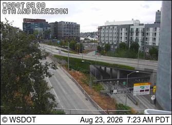 Traffic Cam Seattle: SR 99 at MP 32.6: 6th Ave/Harrison