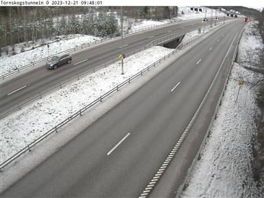 Traffic Cam Bogs gard: Törnskogstunneln Ö