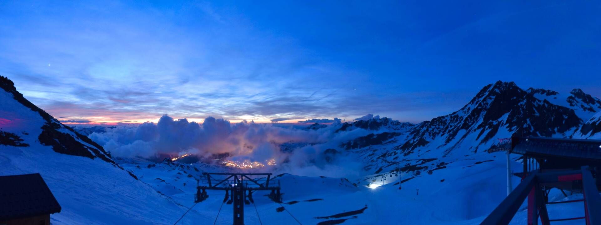 Traffic Cam Val Thorens: Col de Thorens