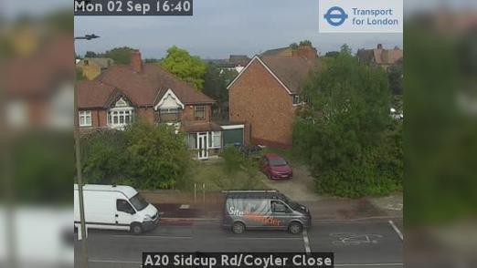 Traffic Cam London Borough of Bexley: A20 Sidcup Rd/Coyler Close