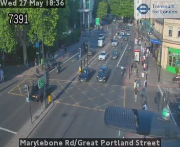 London: Marylebone Rd/Great Portland Street