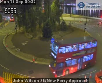 Traffic Cam Heathfield and Waldron: John Wilson St/New Ferry Approach