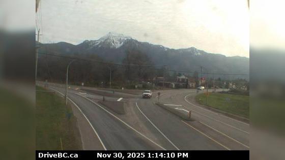 Traffic Cam Kent › East: Hwy 7 at Hwy 9 (Evergreen Drive) in Agassiz, looking east
