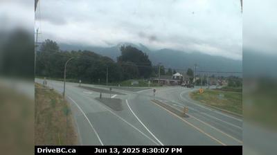 Agassiz Traffic: Hwy 7 & Hwy 9