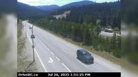 Fraser Valley Regional District › South: , Hwy , by Britton Creek Rest Area northbound turnoff, looking south