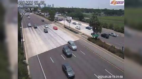 Traffic Cam Orlando: SR-408 at Crystal Lake Dr